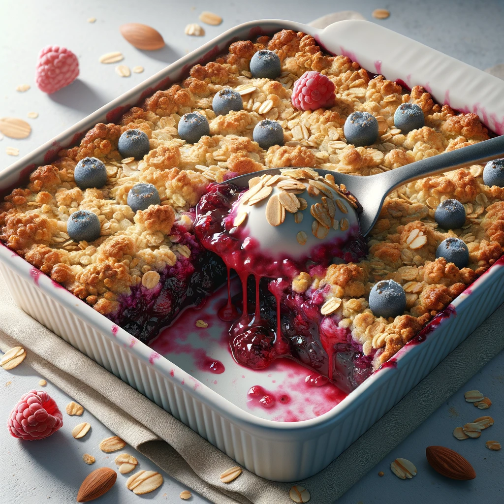 Simple Gluten-Free Berry Crisp