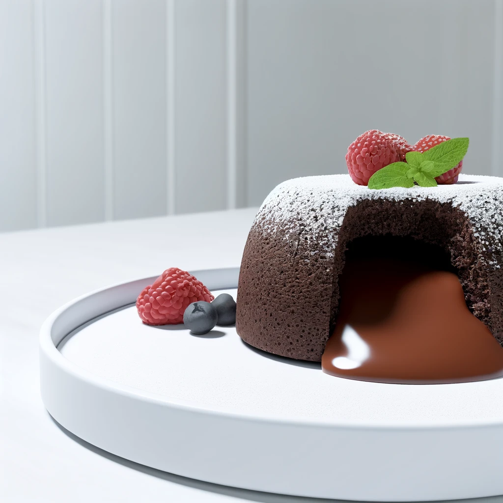 Simple Gluten-Free Chocolate Lava Cake