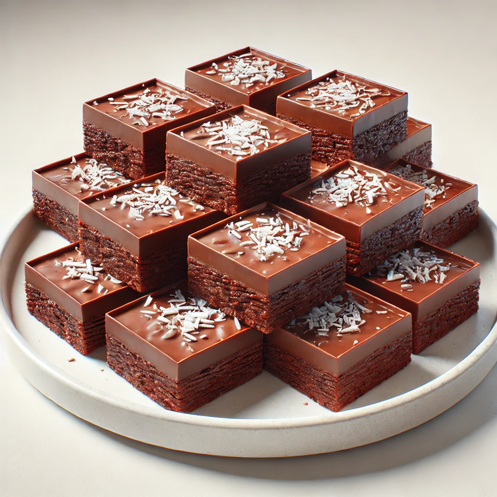 Simple Gluten-Free Chocolate Coconut Bars